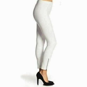 HUE | Ankle Zip Simply Stretch Twill Skimmer Legging | NWT